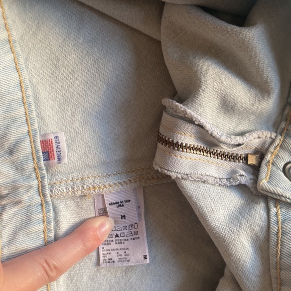 American Apparel Light Denim Skater Skirt - Picture 5 of 7